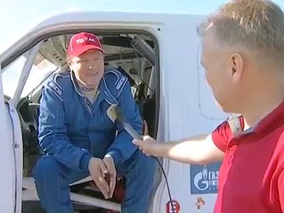 Золото Кагана-2016. Финиш пролога гонки - интервью на финише.18