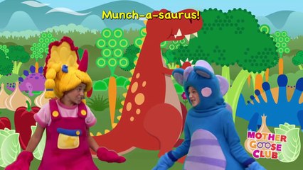 Dinosaur Rhymes | Nursery Rhymes from Mother Goose Club!