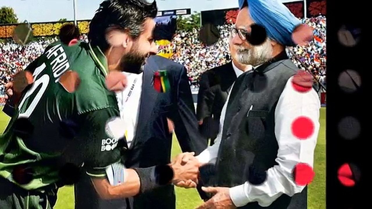 Best Shahid Afridi Tribute Ever. Afridi with celebrities_ world leaders and lege
