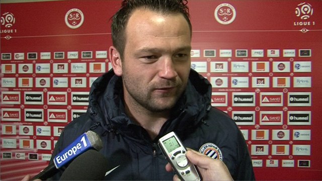 Geoffrey Jourdren après SDR 2-3 MHSC