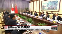 China and Japan FM's meet in Beijing in attempt to thaw tensions