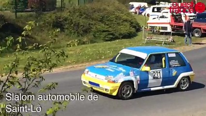 Slalom automobile de