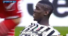 Paul Pogba Fantastic CURVE SHOOT CHANCE Juventus 0-0 Carpi
