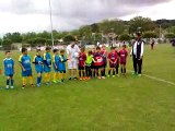 Tournoi aigues vives u9 entree des joueurs