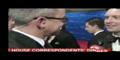 A Possibly Tipsy Josh Earnest Razzes Trump on WHCD Red Carpet