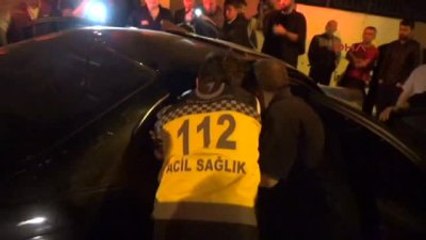 Bursa Direksiyon Hakimiyetini Kaybeden Sürücü Araçta Sıkıştı