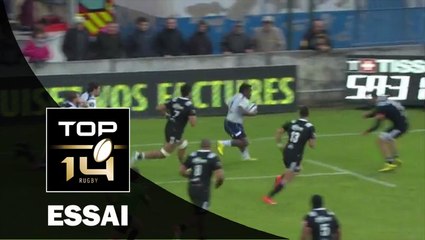 TOP 14 – Agen– Brive: 37-19 Essai de Filipo NAKOSI (AGE) – J22 - Saison 2015-2016