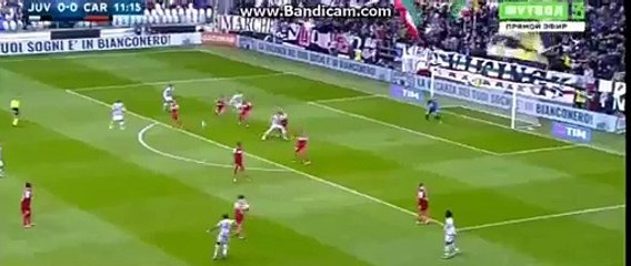 Rafael Martinho Red Card Juventus vs Carpi Serie A - 01.05.2016