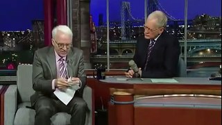 Steve Martin talks about Meeting Elvis on the David Letterman Show