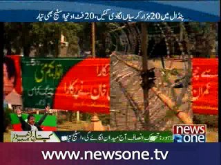 PTI all set to demonstrate political muscle in Lahore today