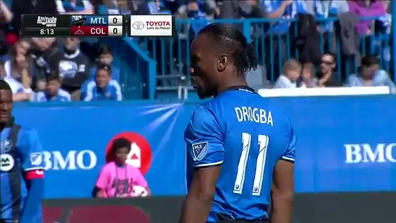 Drogba'nın harika frikik golü