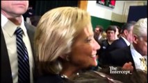 Hillary Clinton Laughs Off Question About Her Wall Street Ties
