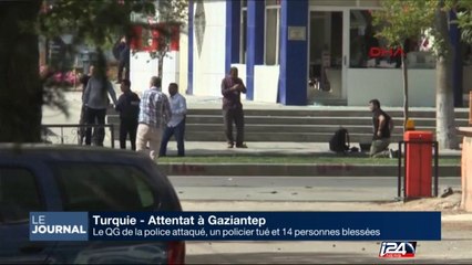 Le QG de la police turque attaqué, un policier tué et 14 personnes blessées