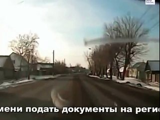 Прикалюха .Погоня и ДТП с патрульной машиной.