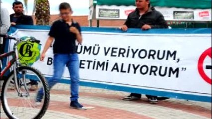 Çanakkale Gümüsçay Belediyesi Bisiklet Dağıttı