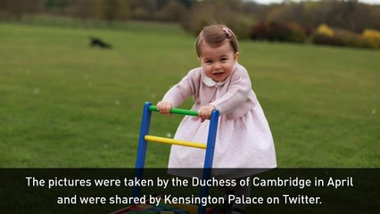 New photos released to mark Princess Charlotte's birthday