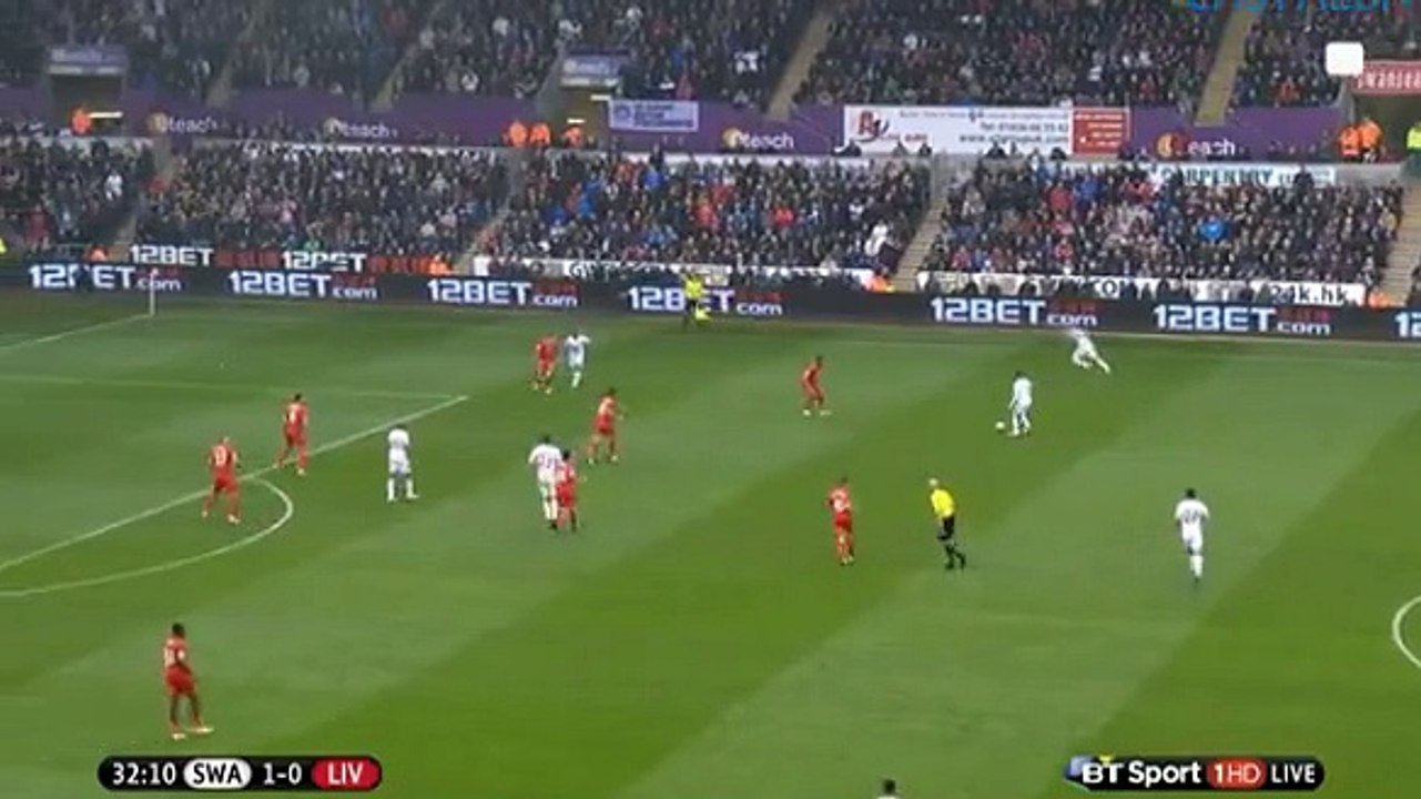Cork GOAL-HD (2_0) Swansea City vs Liverpoo 01_05_2016l