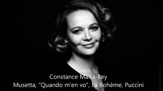 Musetta, Quando m'en vo , La Bohème de Puccini