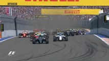 Le départ mouvementé - Grand Prix de Russie - Départ GP Russie