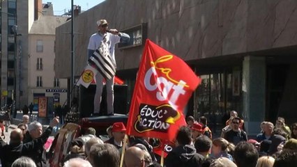 Les rassemblements du 1er mai en région marqués par l'opposition à la loi Travail - Le 01/05/2016 à 14h00