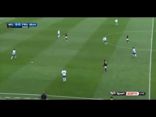 Goal Luca Paganini - AC Milan 0-1 Frosinone (01.05.2016) Serie A