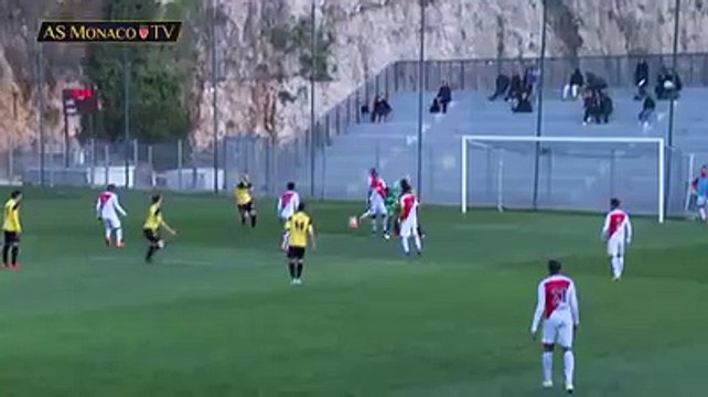 Le magnifique lob de Farès Bahlouli avec la CFA de Monaco