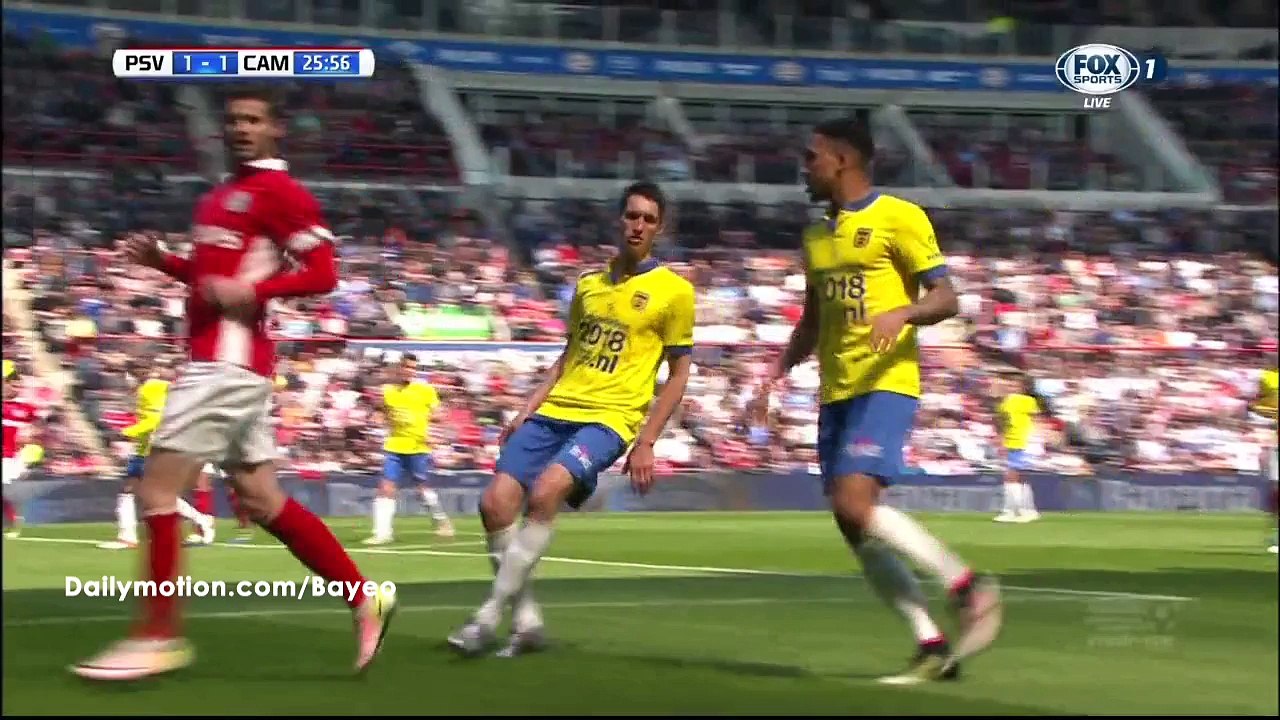 Luuk de Jong Goal HD - PSV 2-1 Cambuur - 01-05-2016