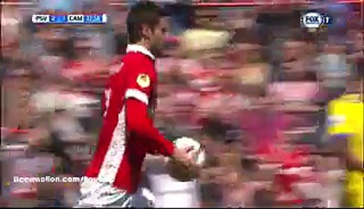 Gaston Pereiro Goal HD - PSV 3-1 Cambuur - 01-0...