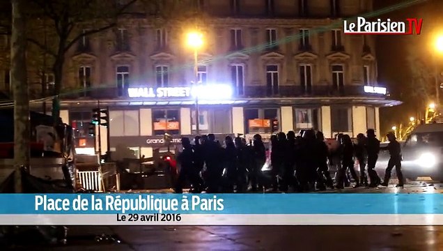 Evacuation musclée de Nuit Debout