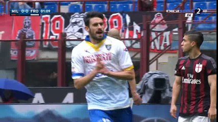 Luca Paganini Goal HD - AC Milan 0-1 Frosinone - 01-05-2016