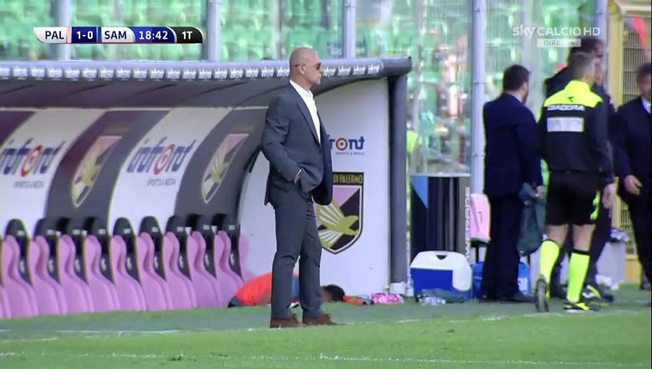 Franco Vazquez Goal HD - Palermo 1-0 Sampdoria - 01-05-2016