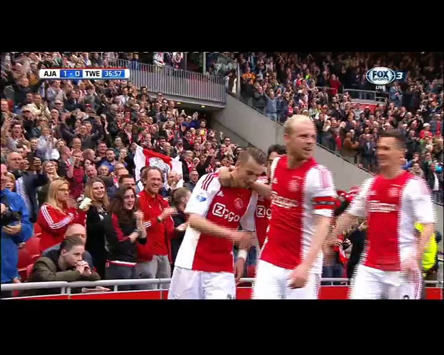 Vaclav Cerny Goal HD - Ajax 1-0 Twente  - 01-05-2016