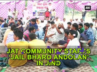 Jat community starts ‘Jail Bharo Andolan’ in Jind