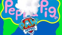 PAW PATROL Transform into SUPERHEROES to Save PEPPA PIG WORLD from the Evil Villain VENOM