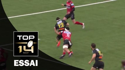 TOP 14 – Oyonnax – La Rochelle: 17-16 Essai de Pierre AGUILLON (LAR) – J22 – Saison 2015-2016