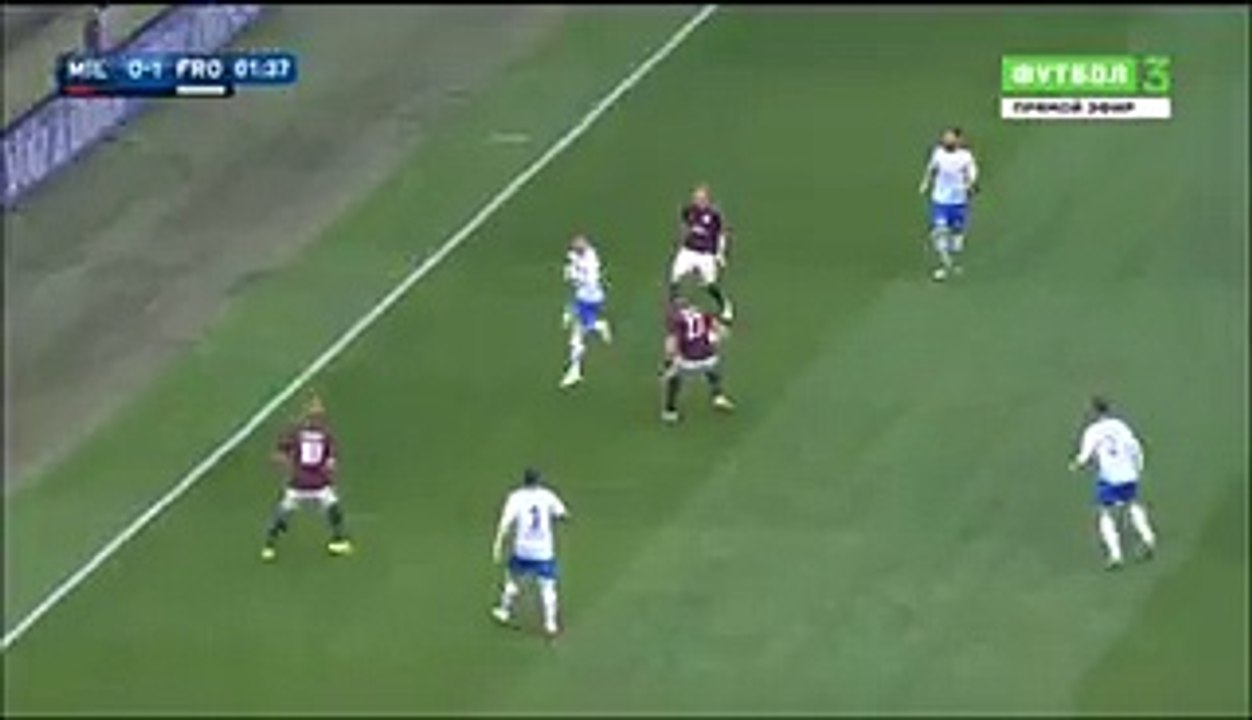 Luca Paganini Super Goal HD - AC Milan 0-1 Frosinone - 01.05.2016 HD