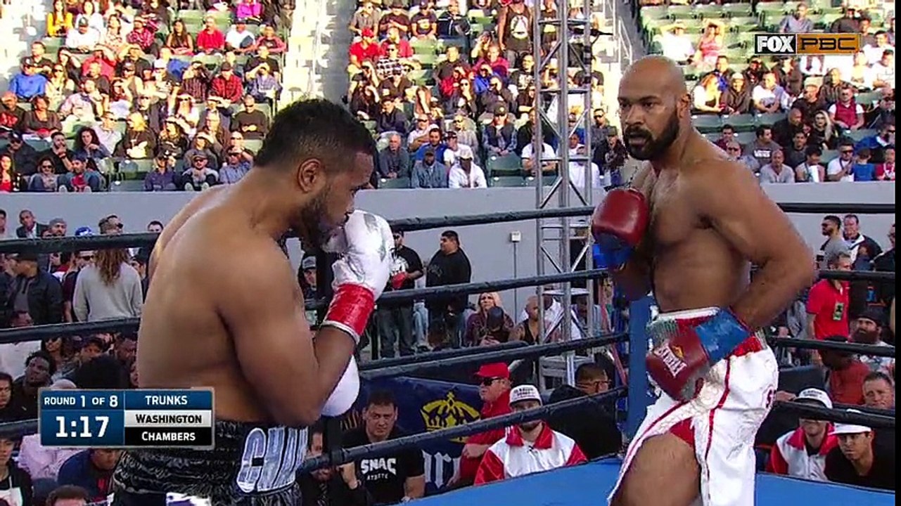Gerald Washington vs Eddie Chambers 30 04 2016