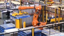 ABB Robotics   Palletizing Cartons