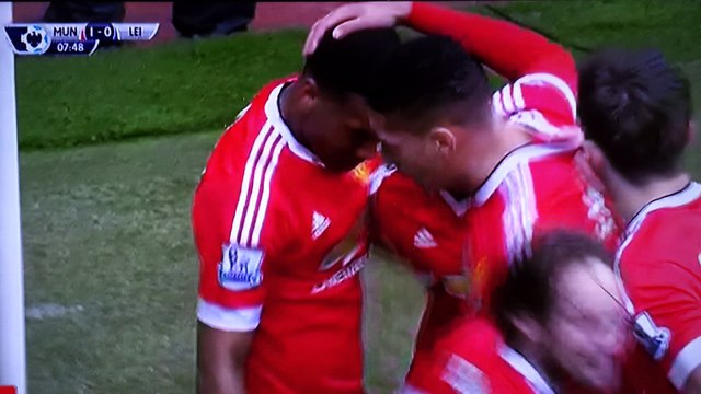 Manchester United Vs Leicester City - First Goal Premier League Highlight (1 May 2016)