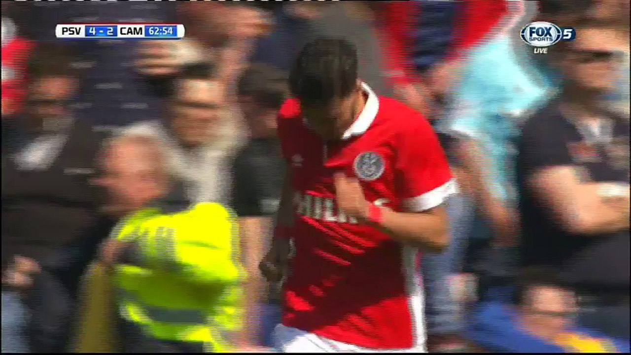 Adam Maher Goal HD - PSV 4-2 Cambuur - 01-05-2016
