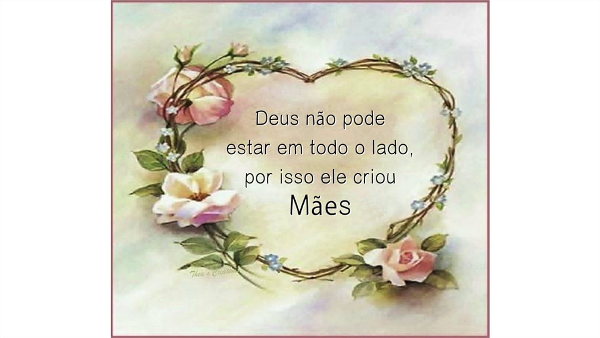 Feliz dia da Mãe!