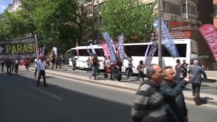 Başkentte 1 Mayıs - Miting Alanına Koşarak Gittiler