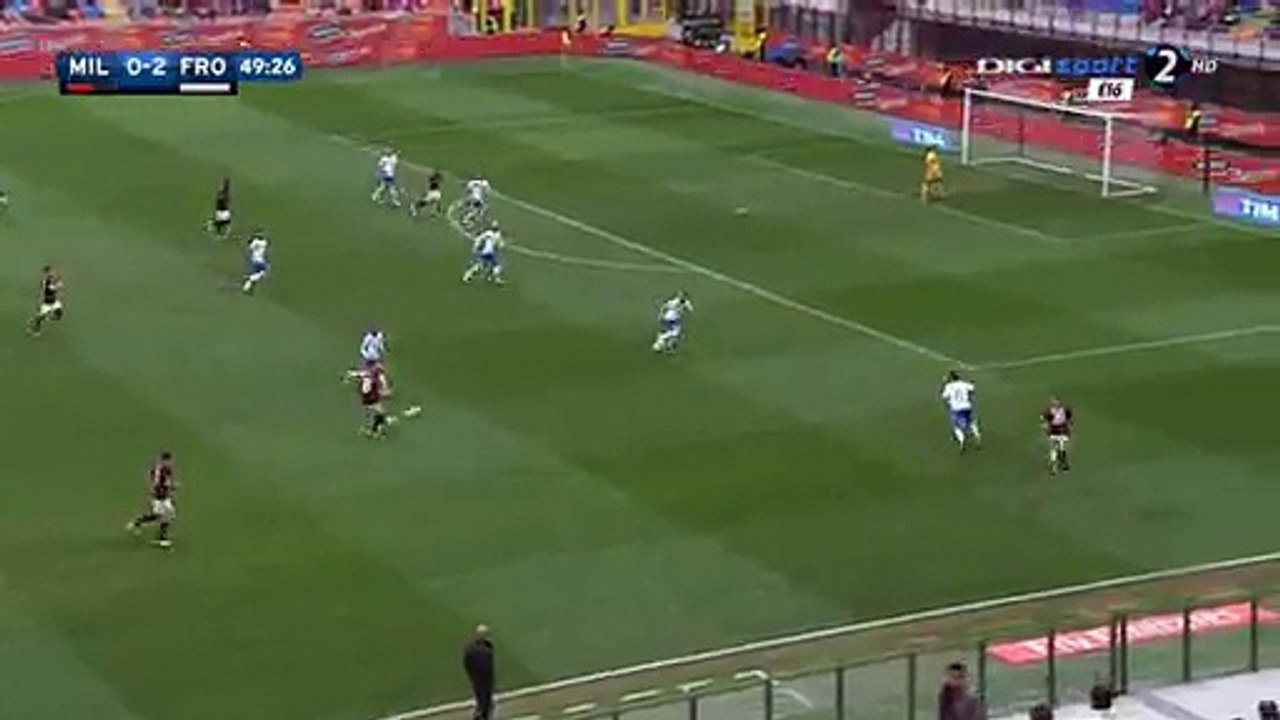 Bacca GOAAAL - Milan 3-3 Frosinone 01-05-2016