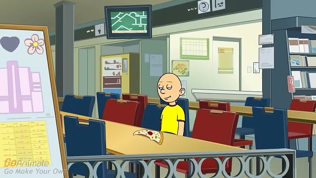 Caillou Goes To Chuck E Cheeses While Grounded!