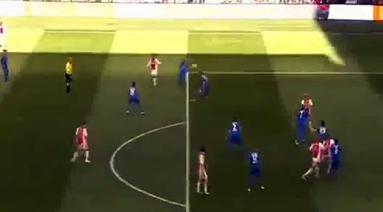 Mike van der Hoorn Goal - Aja vs Twente 2-0 (2016)