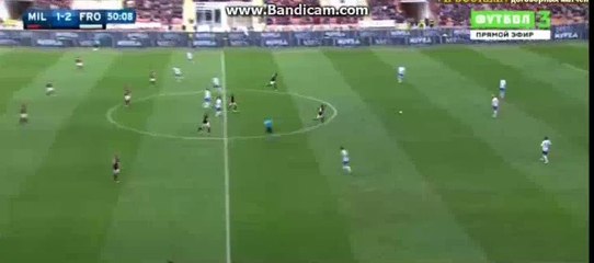 BACCA GOAAAL - Milan 1-2 Frosinone 01-04-2016