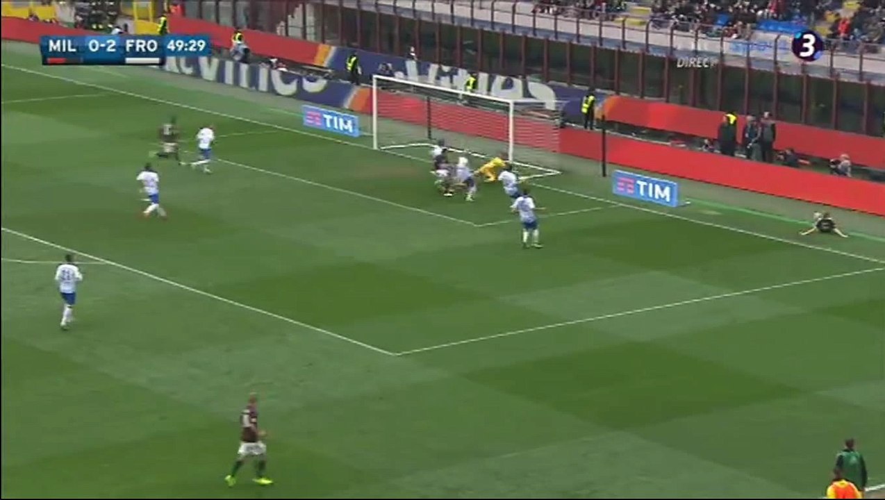 Carlos Bacca Goal - AC Milan 1-2 Frosinone - 01.05.2016