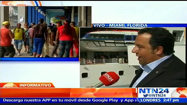Histórico: zarpa primer crucero de EE.UU. a Cuba luego de cinco décadas con ciudadanos cubanos a bordo