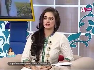 Saba Qamar Insults Bollywood Heroes In Morning Show