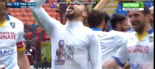 Federico Dionisi GOAAAL - AC Milan 1-3 Frosinone 01-05-2016